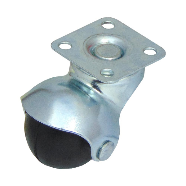 Колесо на платформе, модель 900, 40 мм, черное