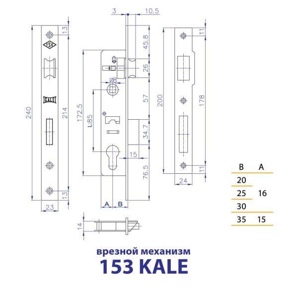 153-20 KALE SN 153-20 KALE SN