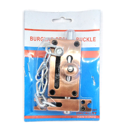 Дверная цепочка, модель 8205A, цвет ант. медь (AC)