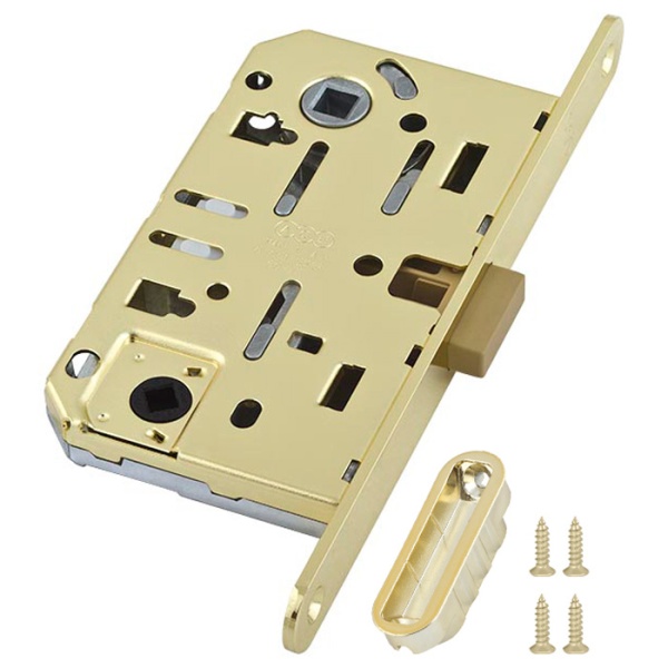 AGB врезной механизм магнитный под фиксатор 50 отв.пл. латунь 50.03.567