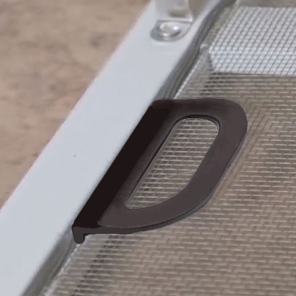 Ручка пластиковая для москитных сеток, модель MOVAL, цвет коричневый (BR)