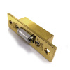 Дверная защелка роликовая, модель 2184, цвет мат. латунь (SB)