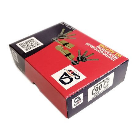 Цилиндровый механизм C90 (35/55), тип: кл.-кл., 5 перфо кл., цвет: мат. никель (SN), Самир-Латунь Цилиндровый механизм C90 (35/55), тип: кл.-кл., 5 перфо кл., цвет: мат. никель (SN), Самир-Латунь