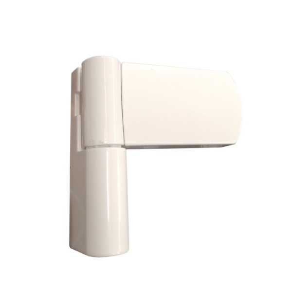 Дверная петля для ПВХ дверей, модель WD27, цвет белый (WW)