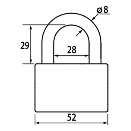 НАВЕСНОЙ ЗАМОК ВС2-49 ЧАЗ 50