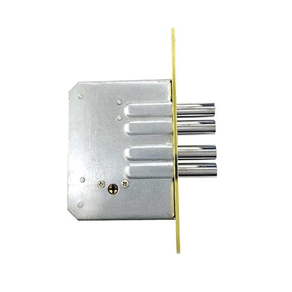 Дверной врезной механизм, круглый ригель, модель 102-5, 5 крест. кл.