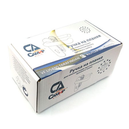 Ручка противопожарная на планке модель HP-72.1919 цвет черный, Samir Kilit