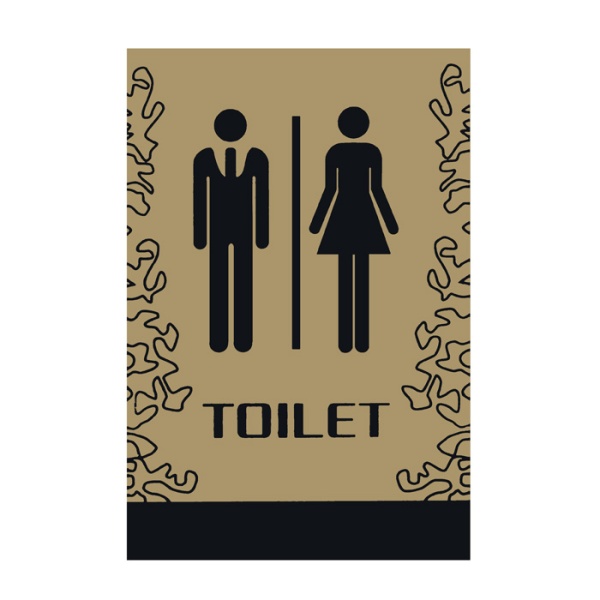 ТАБЛИЧКА ДЛЯ ТУАЛЕТА