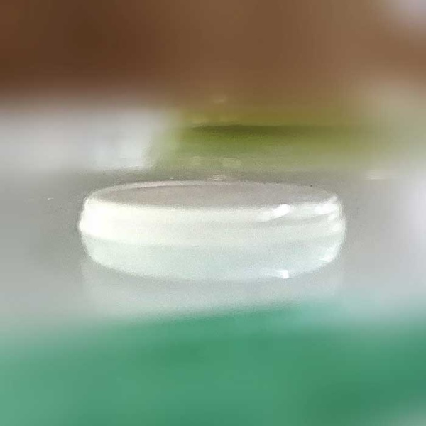 Набор круглых подпятников силиконовых прозрачных (18 шт), толщина 2*20 мм