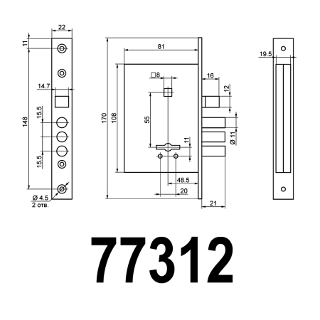 77312 САМ 9-6 ЗОЛОТО 48,5