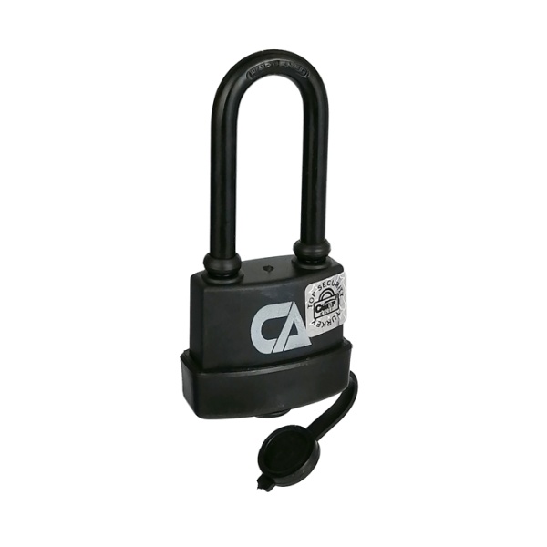 Навесной замок влагостойкий PDR-L 38, 5 анг. ключей, длинная дужка, Самир Kilit