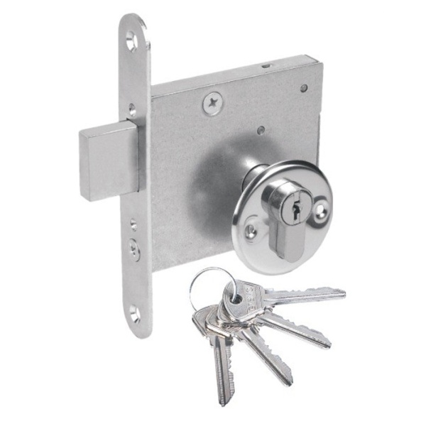 ВРЕЗНОЙ ЗАМОК ПОД ЦИЛИНДР ОМЕГА ЗВ1 ЦИНК