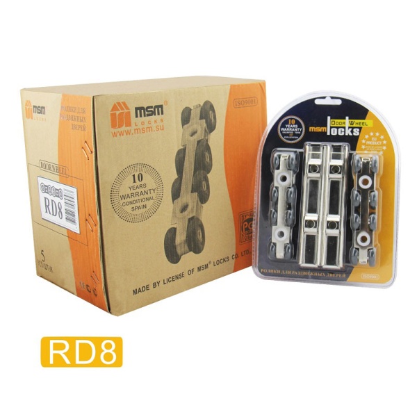 RD8 MSM РОЛИКИ ДЛЯ РАЗДВИЖНЫХ