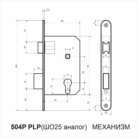 PLP-504P-ШО25 AB