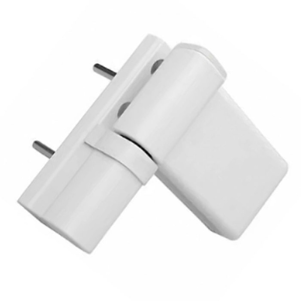 Дверная петля для ПВХ дверей, модель 40700, цвет белый (WW)