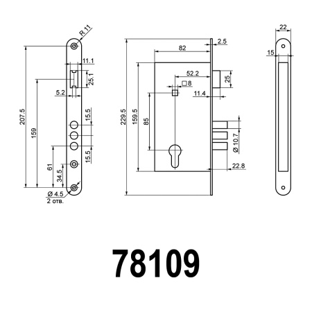 78109 САМ 4-3 Золото