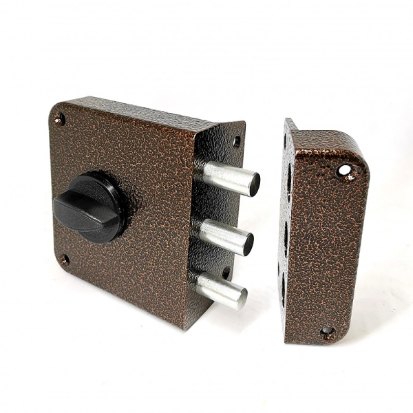 ЗАМОК НАКЛАДНОЙ ЗЕНИТ ЗН1-3-3 МЕДЬ