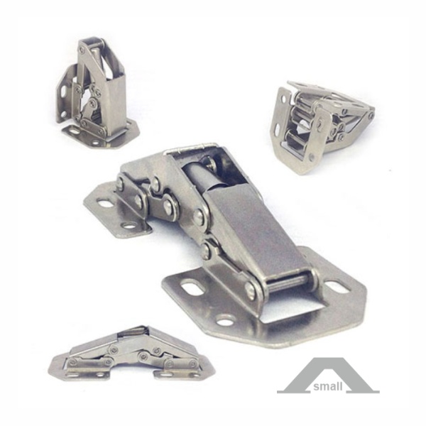 Мебельная петля, модель HM-170S накладная, четырехшарнирная, малая