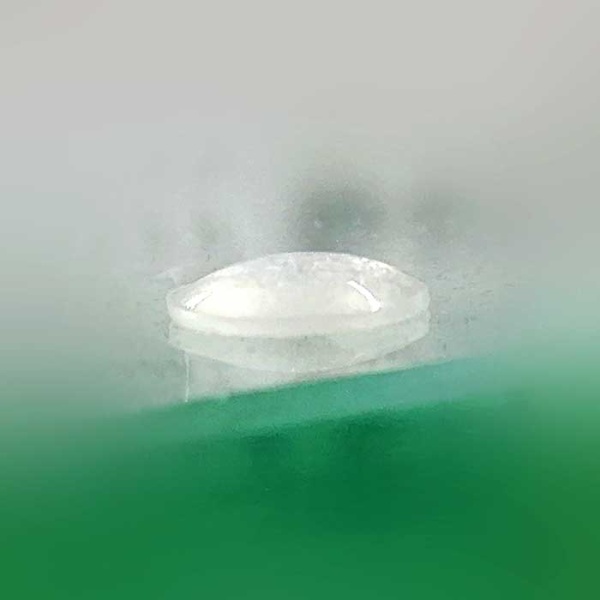 Набор круглых подпятников силиконовых прозрачных (50 шт), толщина 2*10 мм