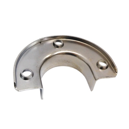 Штангодержатель металлический, полукруг, цвет пол. хром (CP)