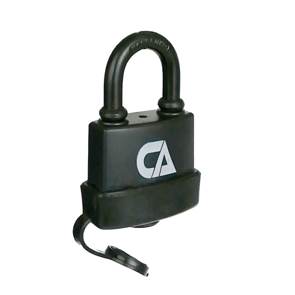 Навесной замок влагостойкий PDR 38, 5 анг. ключей, Самир Kilit